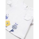 CAMISETA BABY NIÑA REF 1097 BLANCA