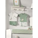 CONJUNTO X4 PIEZAS REF 1619 CIELO