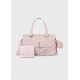 BOLSO MATERNO GRABADO MAYORAL REF 19900 ROSA