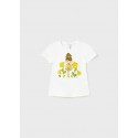 CAMISETA BABY NIÑA REF 1005 BLANCO-MIMOSA