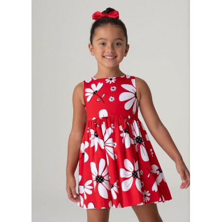 VESTIDO MINI NIÑA REF 3917 ROJO
