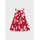 VESTIDO MINI NIÑA REF 3917 ROJO