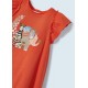 VESTIDO MINI NIÑA REF 3947 NARANJA