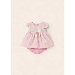 VESTIDO BABY NIÑA REF 1813 COLORETE