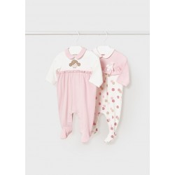 SET X2 PELELES REF 1736 ROSA BABY