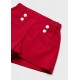 SHORT SATEN BABY NIÑA REF 1269 ROJO