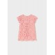 VESTIDO BABY NIÑA GUIPUR REF 1949 ROSADO