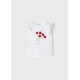 CAMISETA NIÑA REF 3054 BLANCO