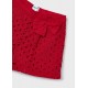 SHORT MINI NIÑA REF 3201 ROJO