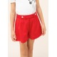 SHORT MINI NIÑA REF 3202 ROJO