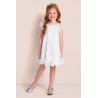 VESTIDO MILON REF 14103 BLANCO