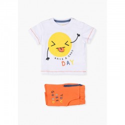 CONJUNTO BABY NIÑO REF 217-8022 BLANCO