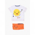 CONJUNTO BABY NIÑO REF 217-8022 BLANCO