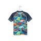 CAMISETA BAÑADOR REF 215-1036AL AZUL TORMENTA