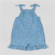 MONO CHAMBRAY ZIPPY REF 218-7926ZT AZUL