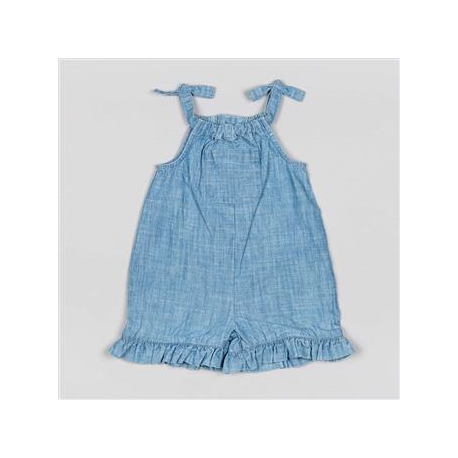 MONO CHAMBRAY ZIPPY REF 218-7926ZT AZUL