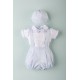 CONJUNTO BORDINO NIÑO REF 1231 BLANCO