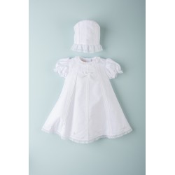VESTIDO NIÑA REF 5921 BLANCO