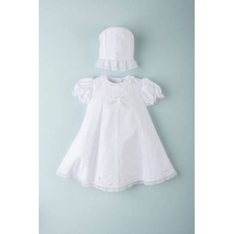 VESTIDO NIÑA REF 5921 BLANCO