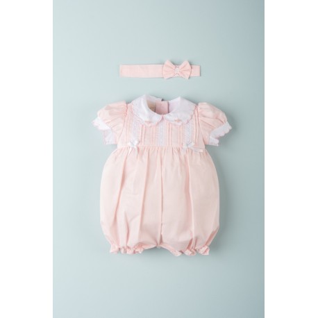 MAMELUCO BORDINO NIÑA REF 5910 ROSADO