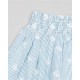 FALDA ZIPPY REF 23010 RAYAS CELESTE