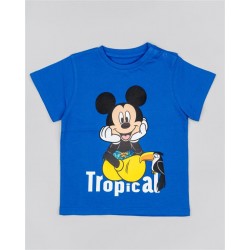 CAMISETA NIÑO ZIPPY REF 23007 AZUL REY