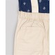 BRAGA + CAMISETA ZIPPY REF 23009 AZUL-BEIGE