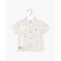 CAMISA BABY NIÑO REF 317-3001AL CRUDO-AMARILLO