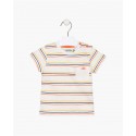 CAMISETA BABY NIÑO REF 317-1025 CRUDO-RAYAS