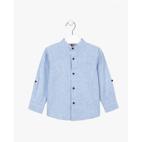 CAMISA MANGA LARGA REF 315-3790 AZUL