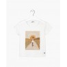CAMISETA JUNIOR NIÑA REF 31G-1009 CRUDO