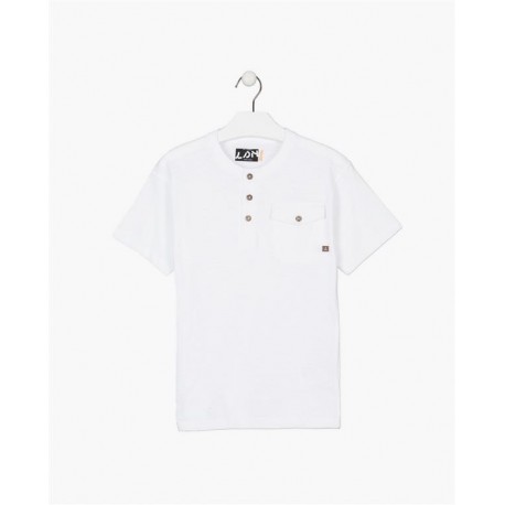 CAMISETA JUNIOR NIÑO REF 31F-1012 BLANCO