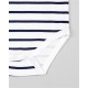 BODY BABY NIÑO REF 23004 BLANCO RAYAS