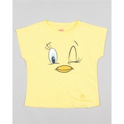 CAMISETA NIÑA REF 23035 AMARILLA