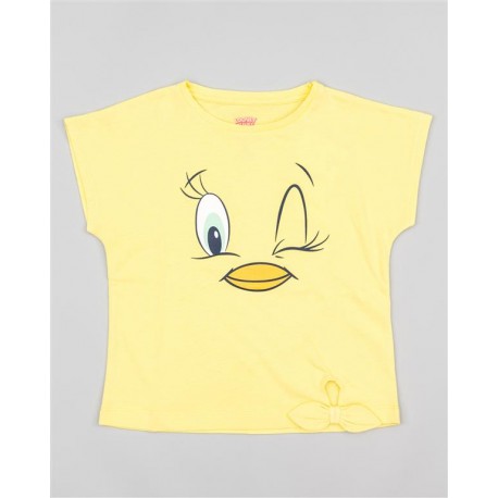 CAMISETA NIÑA REF 23035 AMARILLA