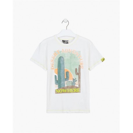 CAMISETA JUNIOR NIÑO REF 31F-1013 CRUDO