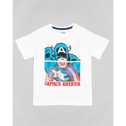 CAMISETA ZIPPY NIÑO REF 23027 CAPITAN AMERICA