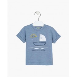 CAMISETA BABY NIÑO RE 317-1008 AZUL